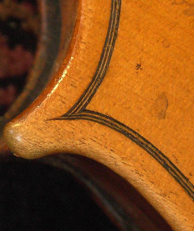 18th century Saxon cello